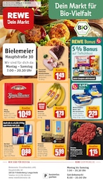 REWE Prospekt "Dein Markt" für Menden, 27 Seiten, 17.03.2025 - 22.03.2025