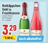 Sekt o. Fruchtsecco im Angebot bei Trinkgut in Wesel Sekt o. Fruchtsecco Angebote von Rotkäppchen bei Trinkgut Wesel für 3,29 €