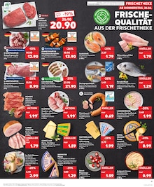 Lachssteak im Kaufland Prospekt "Aktuelle Angebote" mit 32 Seiten (Düsseldorf)
