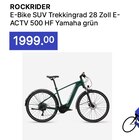 E-Bike SUV Trekkingrad E-ACTV 500 HF Yamaha von ROCKRIDER im aktuellen Decathlon Prospekt für 1.999,00 €