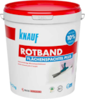 Bauer im BAUHAUS Prospekt Rotband Flächenspachtel Plus von Knauf im aktuellen BAUHAUS Prospekt für 40,85 €