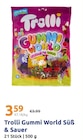 Weingummi im Action Prospekt Gummi World süß & Sauer von Trolli im aktuellen Action Prospekt für 3,59 €
