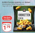 Pommes im Angebot bei GLOBUS in Oberhausen Pommes Angebote von Globus bei GLOBUS Oberhausen für 1,79 €