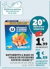 Bi1 Morez - Promo Bâtonnets de surimi saveur crabe Promo Bâtonnets de surimi saveur crabe à 1,59 € dans le catalogue Bi1 à Morez