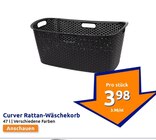 Rattan-Wäschekorb Angebote von Curver bei Action Neuss für 3,98 €