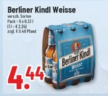 Weisse im Angebot bei Trinkgut in Minden Weisse Angebote von Berliner Kindl bei Trinkgut Minden für 4,44 €