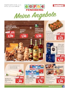 Feneberg Sonthofen Prospekt der aktuellen Woche, gültig von 01.12.2022 bis 03.12.2022 Aktueller Feneberg Sonthofen Prospekt "Meine Angebote" mit 22 Seiten