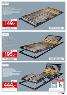 Matratze im aktuellen Zurbrüggen Prospekt (Oberhausen) Matratze im Zurbrüggen Prospekt "Matratzen-Spezial" mit 12 Seiten (Oberhausen)