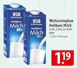 Haltbare Milch im Angebot bei famila Nordost in Pinneberg Haltbare Milch Angebote von Weihenstephan bei famila Nordost Pinneberg für 1,19 €