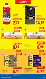 Offre Café Grains dans le catalogue Lidl du moment à la page 23
