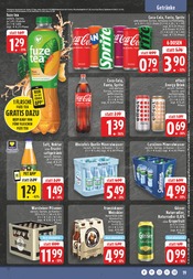 Cola im EDEKA Prospekt in Salzkotten Aktueller EDEKA Prospekt mit Cola, "Aktuelle Angebote", Seite 19
