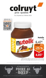 Nutella Angebote im Prospekt "Colruyt" von Colruyt auf Seite 1