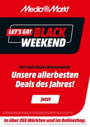 Elektromarkt Prospekt von Media-Markt München Media-Markt Prospekt: "BLACK WEEKEND", 1 Seite, 25.11.2022 - 27.11.2022