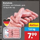 Bratwürste Angebote bei Netto Marken-Discount Neu-Ulm für 7,99 €