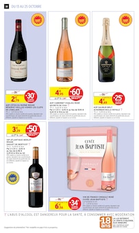 Promotion Côtes Du Rhône dans le prospectus Intermarché Super, valable du 13/10/2026 au 25/10/2026 Promo Côtes Du Rhône dans le catalogue Intermarché Super du moment à la page 38
