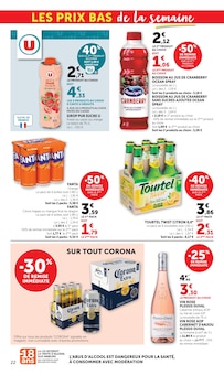 Promotion Citron dans le prospectus Super U, valable du 01/09/2026 au 13/09/2026 Promo Citron dans le catalogue Super U du moment à la page 22