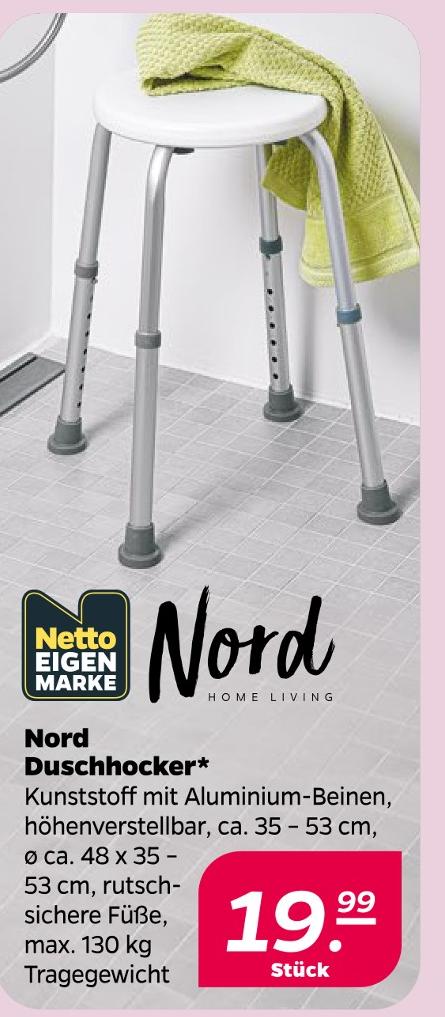 Nord Duschhocker