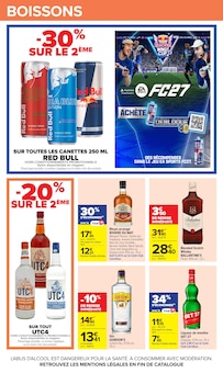 Promotion Whisky dans le prospectus Carrefour, valable du 29/09/2026 au 12/10/2026 Promo Whisky dans le catalogue Carrefour du moment à la page 55