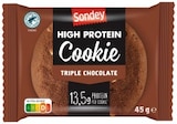 Cookie riche en protéines - SONDEY en promo chez Lidl Cookie riche en protéines - SONDEY dans le catalogue Lidl