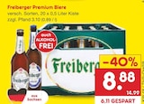 Premium Biere Angebote von Freiberger bei Netto Marken-Discount Lübben für 8,88 €