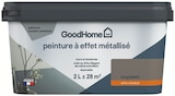 Peinture à effet métallisé GoodHome marron long beach - GOODHOME en promo chez Castorama Mérignac à 39,90 €