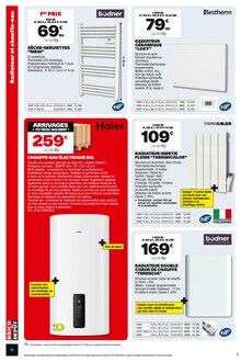 Promo Sèche-Serviettes dans le catalogue Brico Dépôt du moment à la page 10