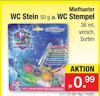 WC Stein im Angebot bei Zimmermann in Lehrte WC Stein Angebote von Miefhunter bei Zimmermann Lehrte für 0,99 €