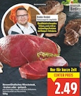 Neuseeländisches Hirschsteak, -braten oder -gulasch für 2,49 € bei E center im Angebot Neuseeländisches Hirschsteak, -braten oder -gulasch im aktuellen E center Prospekt