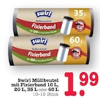Müllbeutel mit Fixierband im Angebot bei E center in Heidelberg Müllbeutel mit Fixierband Angebote von Swirl bei E center Heidelberg für 1,99 €