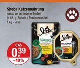 Katzennahrung Angebote von Sheba bei V-Markt Regensburg für 0,39 €