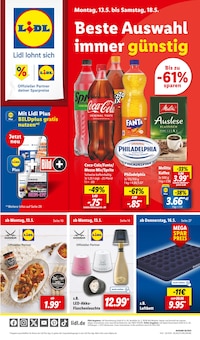 Coca Cola im Lidl Prospekt "LIDL LOHNT SICH" mit 62 Seiten (Freiberg)