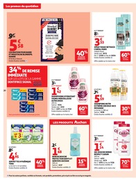Offre Shampooing dans le catalogue Auchan Hypermarché du moment à la page 20