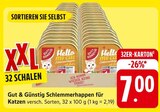 EDEKA Hösbach - Schlemmerhappen für Katzen Angebot im Prospekt Schlemmerhappen für Katzen bei EDEKA im Hösbach Prospekt für 7,00 €