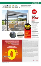 Pergola Angebote im Prospekt "Le plein air À PRIX BAS" von Super U auf Seite 9