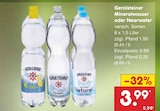 Aktuelles Mineralwasser oder Nearwater Angebot bei Netto Marken-Discount in Potsdam ab 0,99 €