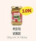 Pesto Verde - NATURALIA à 3,09 € dans le catalogue Naturalia