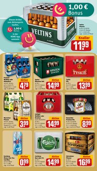 Warsteiner im aktuellen REWE Prospekt (Rheine) Warsteiner im REWE Prospekt "Dein Markt" mit 32 Seiten (Rheine)
