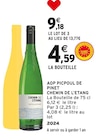 Promo Aop picpoul de pinet chemin de l'etang à 9,18 € dans le catalogue Intermarché à Gesté