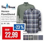 Herren-Flanellhemd Angebote von Tony Brown by Stolz bei Kaufhaus Stolz Wismar für 22,99 €