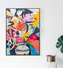 Bild gerahmt "Colorful Flower" Angebote bei Segmüller Wetzlar für 24,99 €