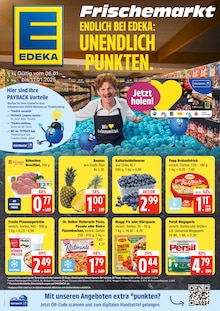 EDEKA Frischemarkt Prospekt Top Angebote mit 4 Seiten