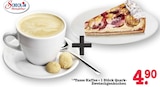 Tasse Kaffee + 1 Stück Quark-Zwetschgenkuchen im Angebot bei E center in Karlsruhe Tasse Kaffee + 1 Stück Quark-Zwetschgenkuchen Angebote von CHECK-IN Manufaktur bei E center Karlsruhe für 4,90 €
