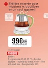 Théière - Riviera & Bar en promo chez Extra Asnières-sur-Seine à 99,99 €