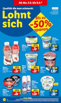 Sahne im Lidl Prospekt "LIDL LOHNT SICH" mit 63 Seiten (Saarbrücken)