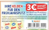Rabatt 3€ von Sidolin/Biff/Bref Power/WC Frisch/General/Pril im aktuellen V-Markt Prospekt für 