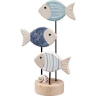 dm-drogerie markt - Holzaufsteller drei Fische, blau/natur Angebot im Prospekt Holzaufsteller drei Fische, blau/natur bei dm-drogerie markt im Prospekt "" für 4,95 €