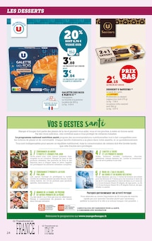 Promo Bûche Pâtissière dans le catalogue Hyper U du moment à la page 24