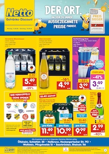 Netto Marken-Discount Prospekt DER ORT, AN DEM DU IMMER AUSGEZEICHNETE PREISE FINDEST. mit  Seiten in Ellhofen und Umgebung