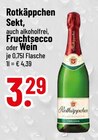 Sekt im Angebot bei Trinkgut in Regensburg Sekt Angebote von Rotkäppchen bei Trinkgut Regensburg für 3,29 €
