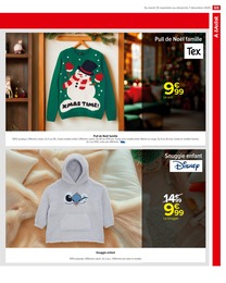Prix et réduction Pull dans le prospectus Carrefour Market en cours Offre Pull dans le catalogue Carrefour Market du moment à la page 71